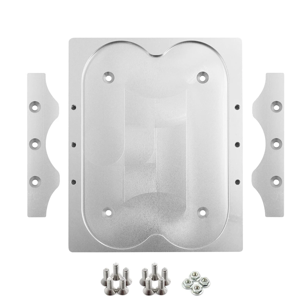 Battery Bracket Relocation Hold Down Tray Kit For Optima 34/78 Battery Aluminum