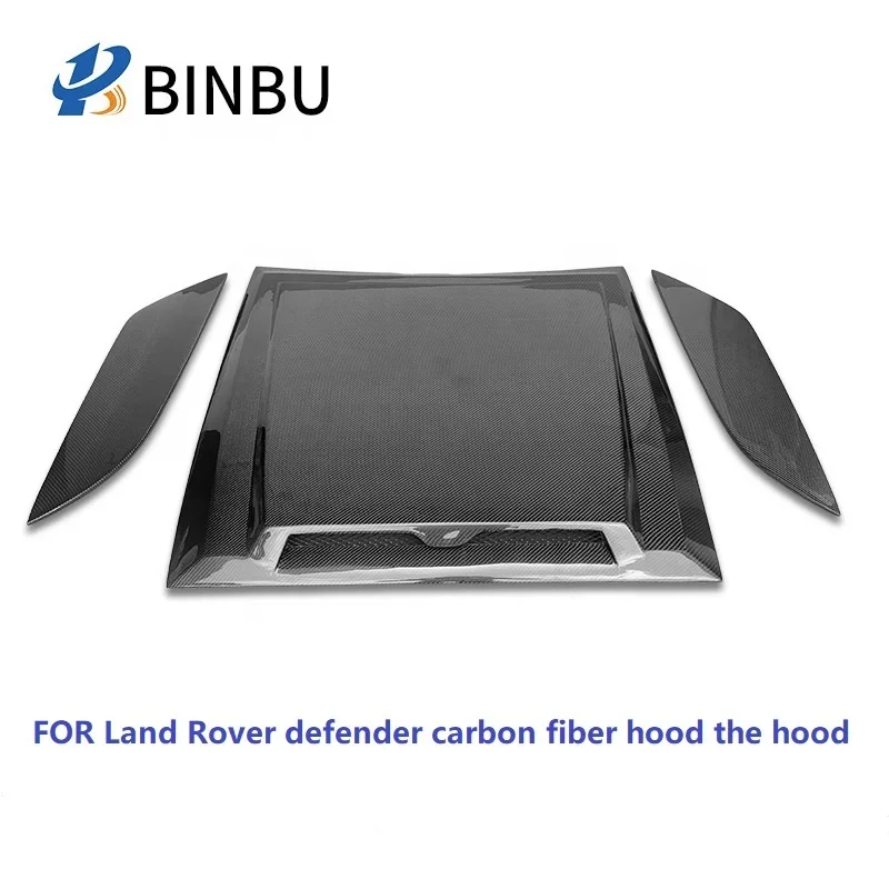 FOR Land Rover defender carbon Engine hood defender 110 90 the hood Retrofit upgrade body kit