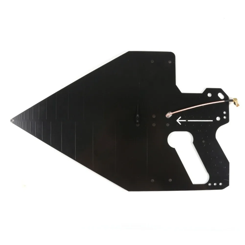 HT8 Handheld UHF Log Periodic PCB Antenna 100MHz To 12GHz Passive Directional High Gain For Spectrum Management EMC Testing
