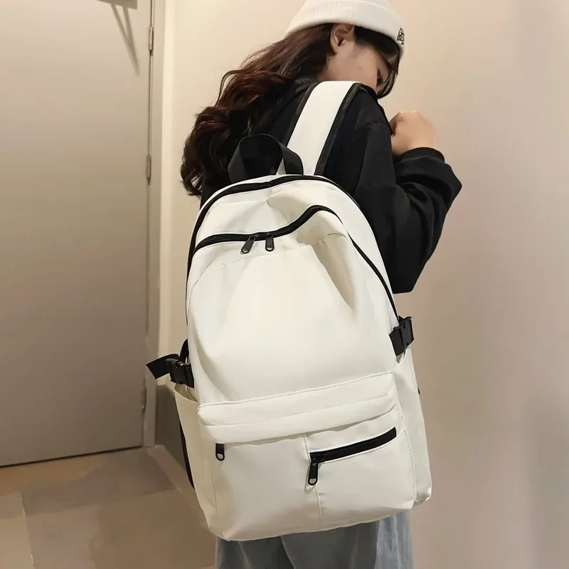 

TRAVEASY Brand Large Capacity School Bag Book Bag Waterproof Nylon Shoulder Bag Teenage Backpack Fashion Travel Backbag