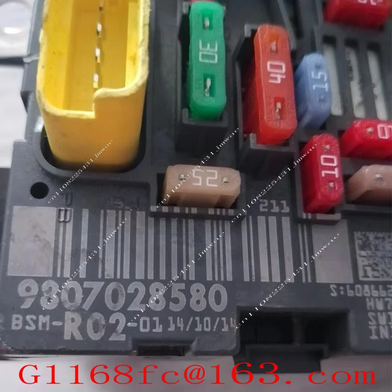 Unidad de Control BSM Bajo el Capó, Caja de Fusibles R02/R19 para C4 C6 407 5008 RCZ 9807028580 9809742780