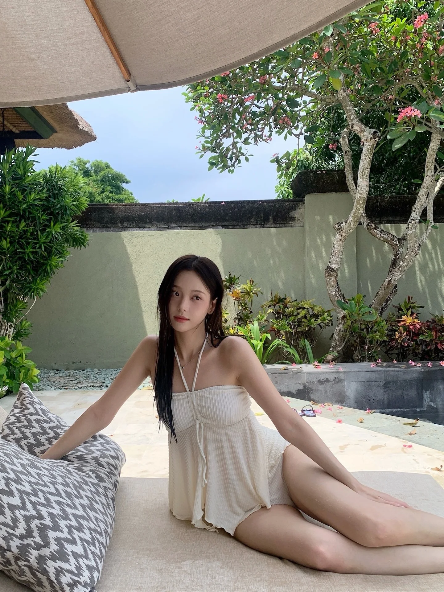 

Купальник Pure Desire Sle e: топ-бикини и накидка для женщин, купальник для девушек, костюм для плавания в горячих источниках и на отдыхе