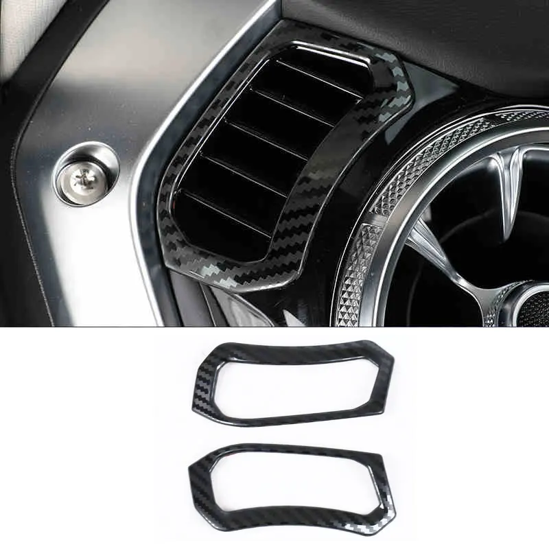 Car Dashboard Side Vent Frame Trims Carbon Fiber Decoration for Tank 400 2023 2024 2025 Hi4-Tauto Accessories Modify Kit