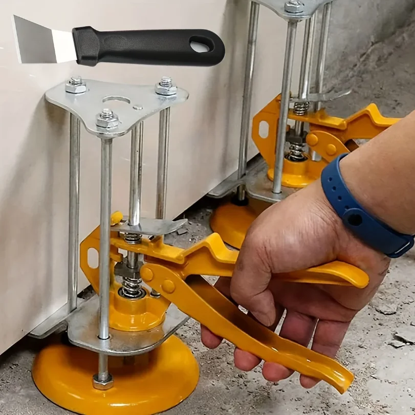 

Labor Saving Arm Lever Arm Lifter Drywall Lift for Wall Tile Locator, Grip Scraper,Door Panel Lifting Cabinet Jack Board Lifter