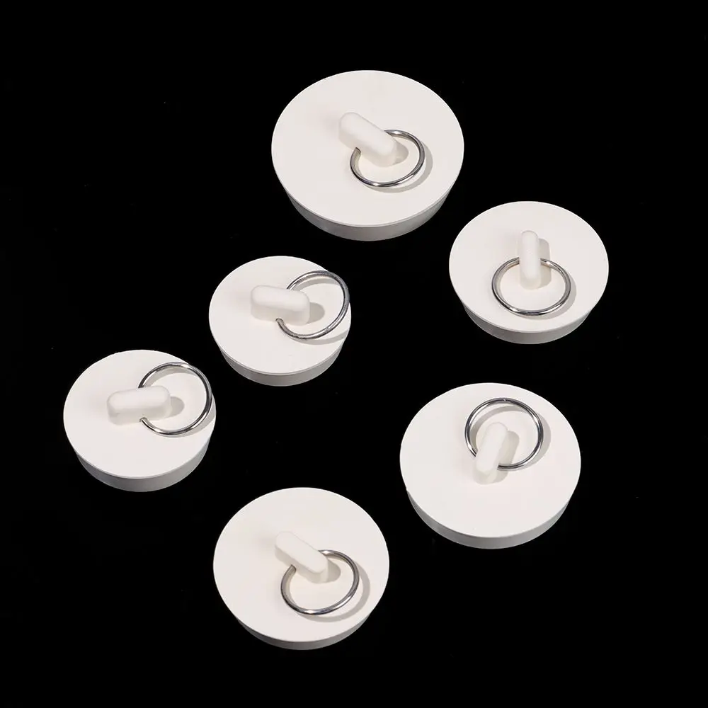 Rubber Bathroom Supplies Leakage-proof Washroom Kitchen Bathtub Stopper Water Sink Plug Sewer Drain Cover
