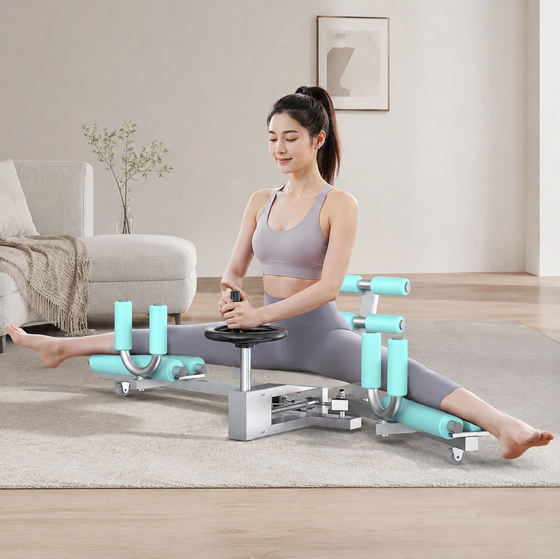 Leg Split Stretcher Leg Ligament Stretching Machine Yoga Hip Opening Trainer Universal Split Training Device