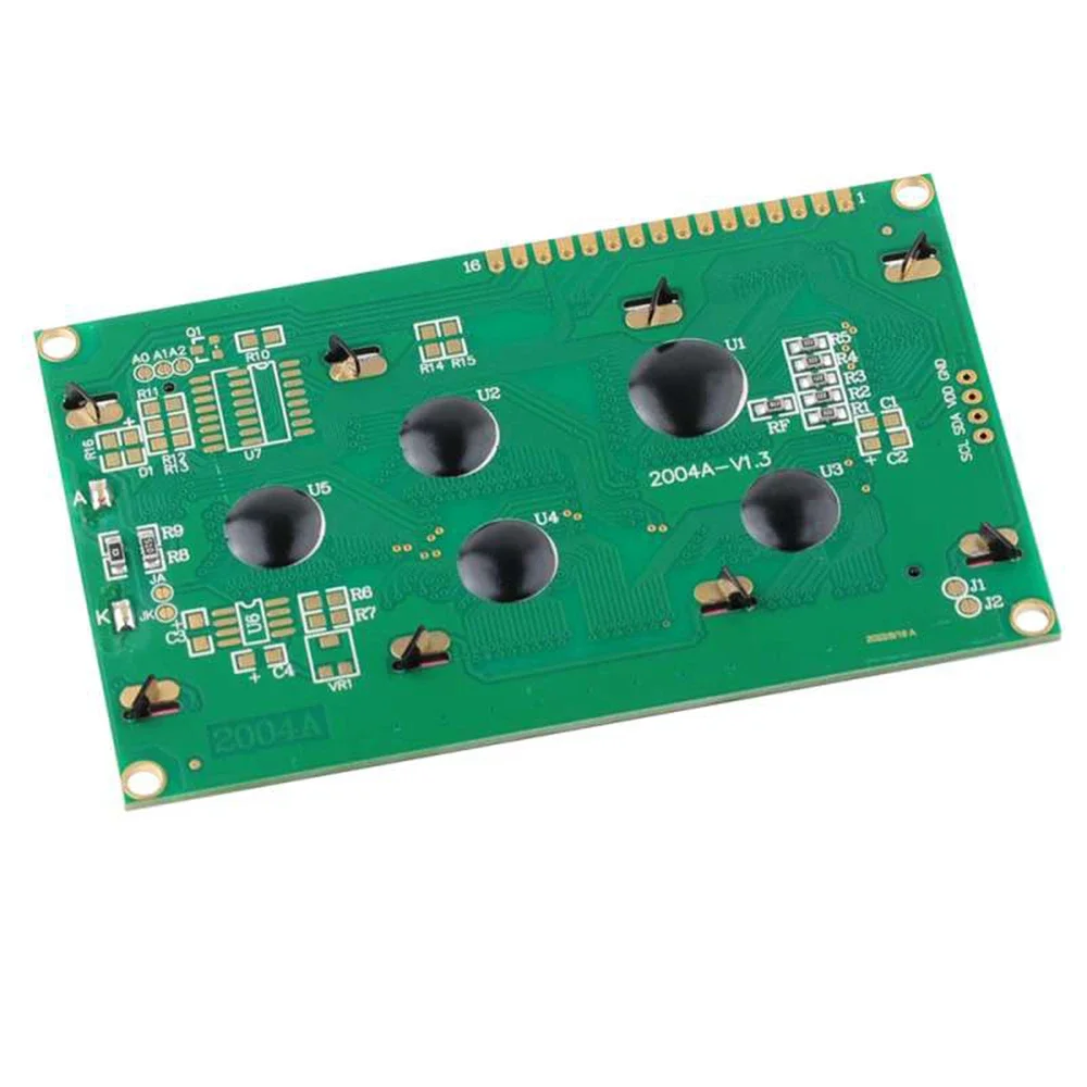 2004 LCD Display Module 20x4 Character Blue Backlight 5V AIP31066 Controller Compatible with Arduino Board Home Office Setup