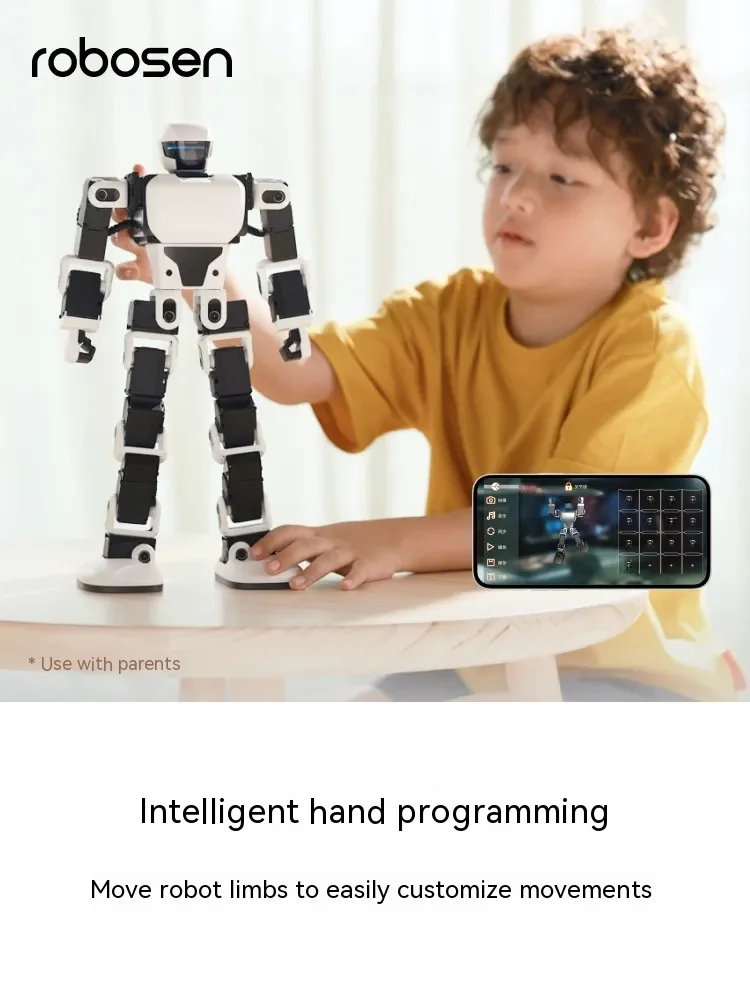 Robosen K1 Pro Robot سماعة لاسلكية تعمل بالبلوتوث Star Scout K1 برمجة الذكاء روبوت التحكم في الحوار الصوتي
