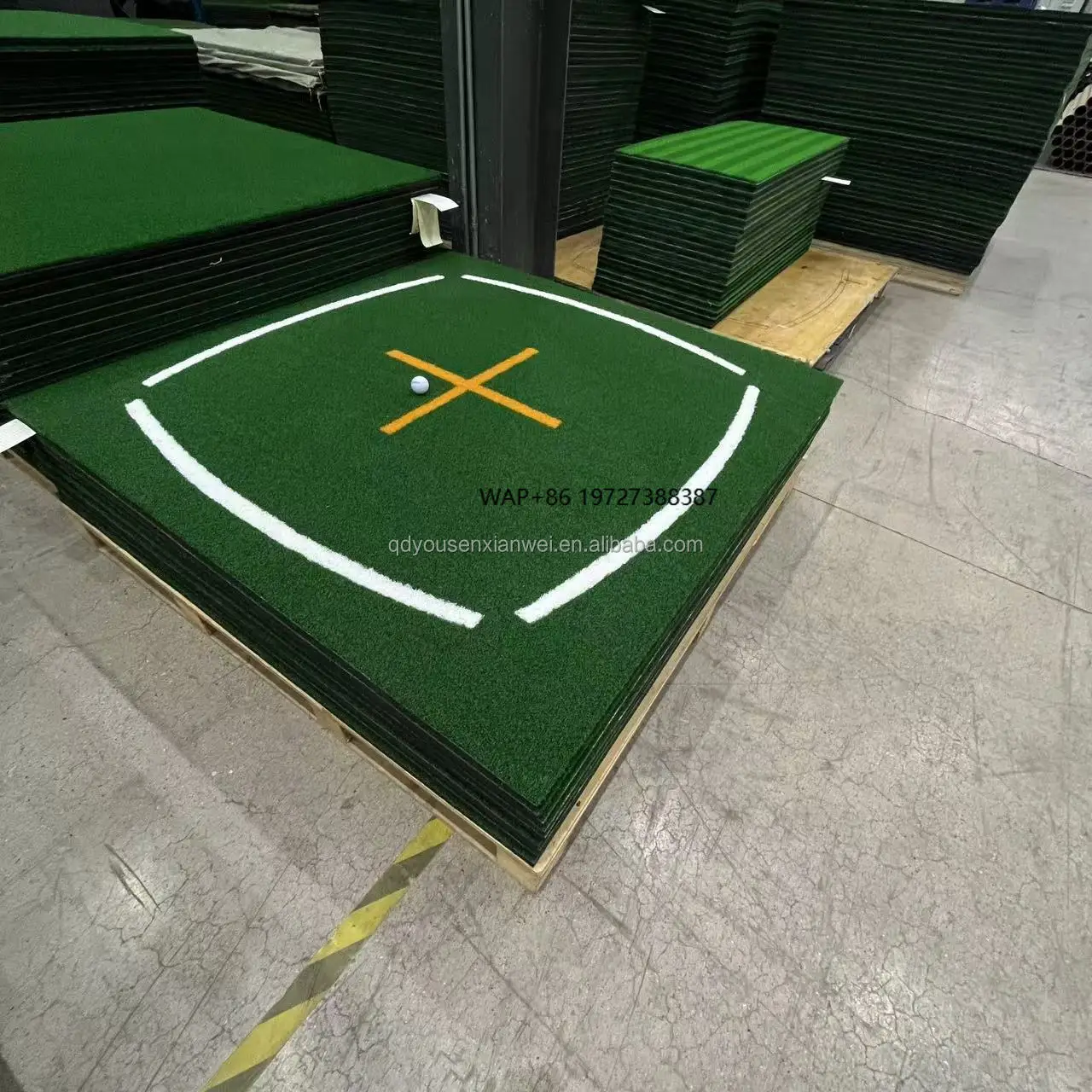 سجادة تدريس أكاديمية الجولف، سجادة جولف للتدريب #1