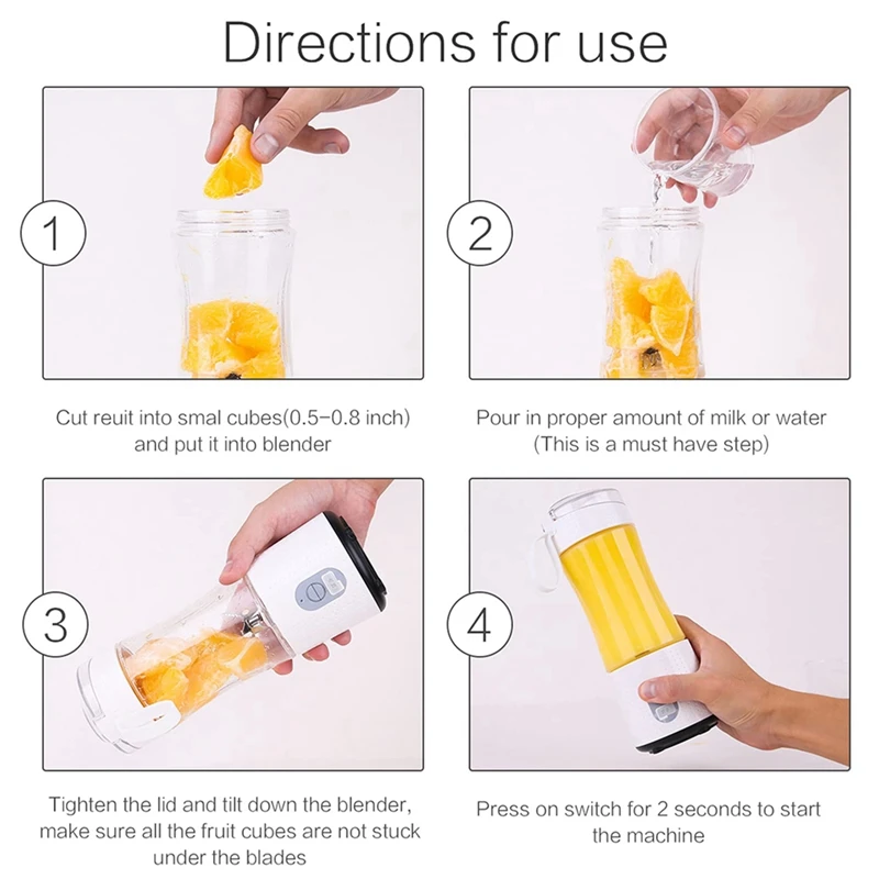 Cá Nhân Máy Xay Sinh Tố Máy Ép Phối Cốc Sạc USB Điện Máy Xay Sinh Tố Cho Lắc Và Sinh Tố