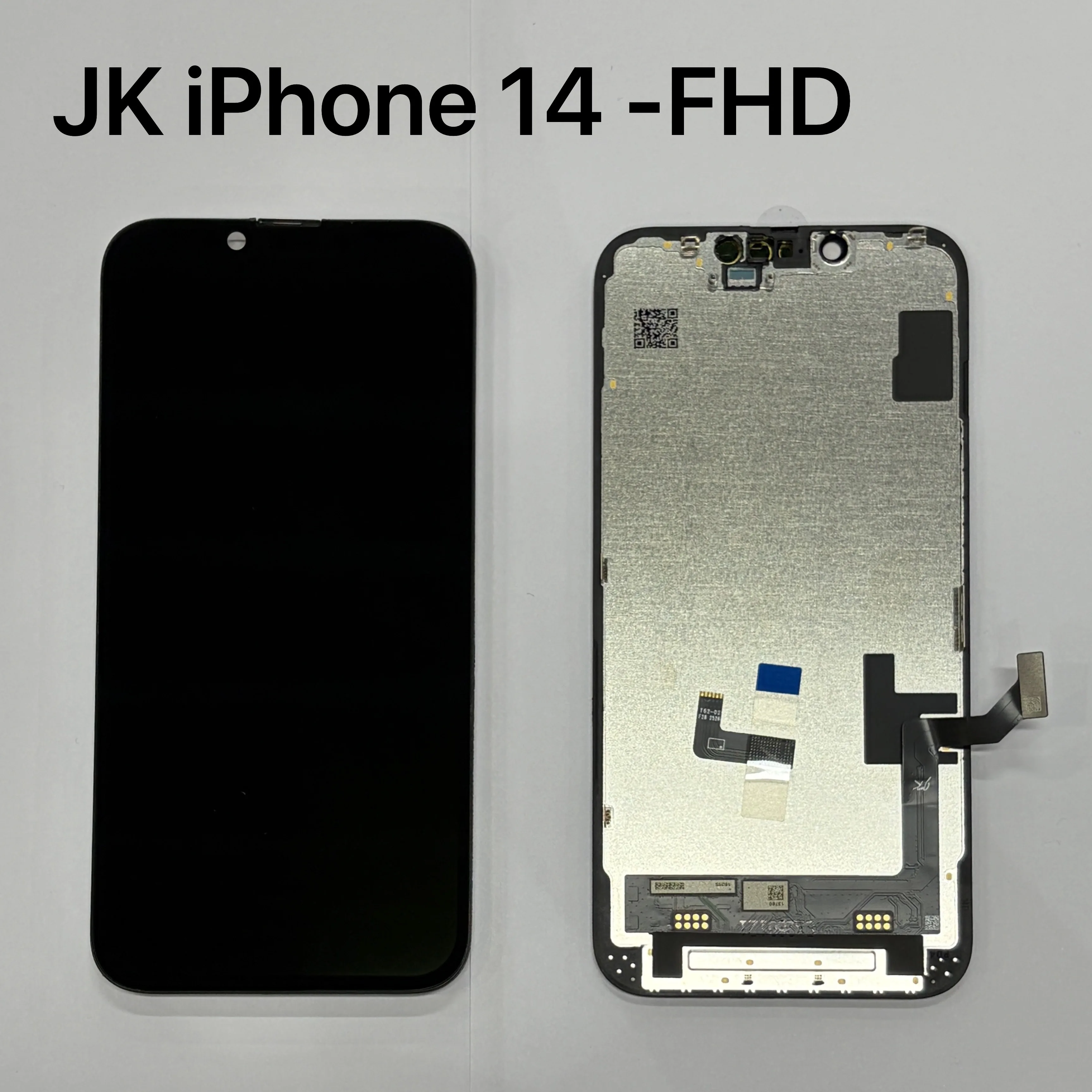iphone-14画面jkスクリーンアセンブリ、高精細ポータブルic-lcd-fhdディスプレイ画面に使用可能