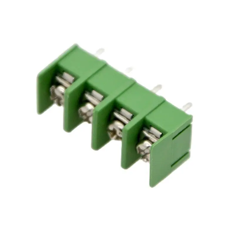 

200pcs New Terminal Block 2P / 3P / 4P / Connector Green / Black Pin pitch 7.62mm Splicable Type Terminal Specials Wholesale