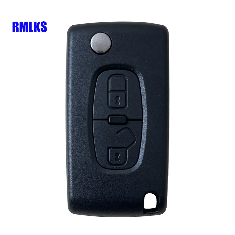 FOR Peugeot 4007 ET 4008 For Citroen C-Crosser C4 Aircross Flip Remote Key Case Shell Fob MIT11R Blade For Mitsubishi CE1731