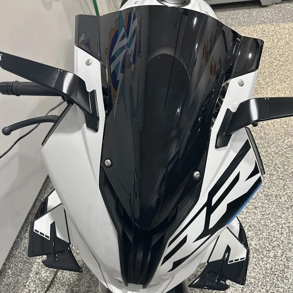 Motorcycle Windscreen Screen Wind Deflectors For BMW S1000RR S1000 RR 2019 2020 2021 2022 2023 2024 Double Bubble Windshield