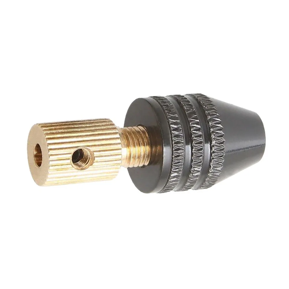 Precision Adjustable Chuck for Electric Drill Tool Compatible with Wood ABS Thin Aluminum Sheets 3.17MM 2.35MM 2MM