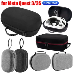 Portable Carrying Case For Meta Quest 3 Travel Case VR Larger Capacity Storage Bag For Quest 3 Protective EVA Bag VR Accessories