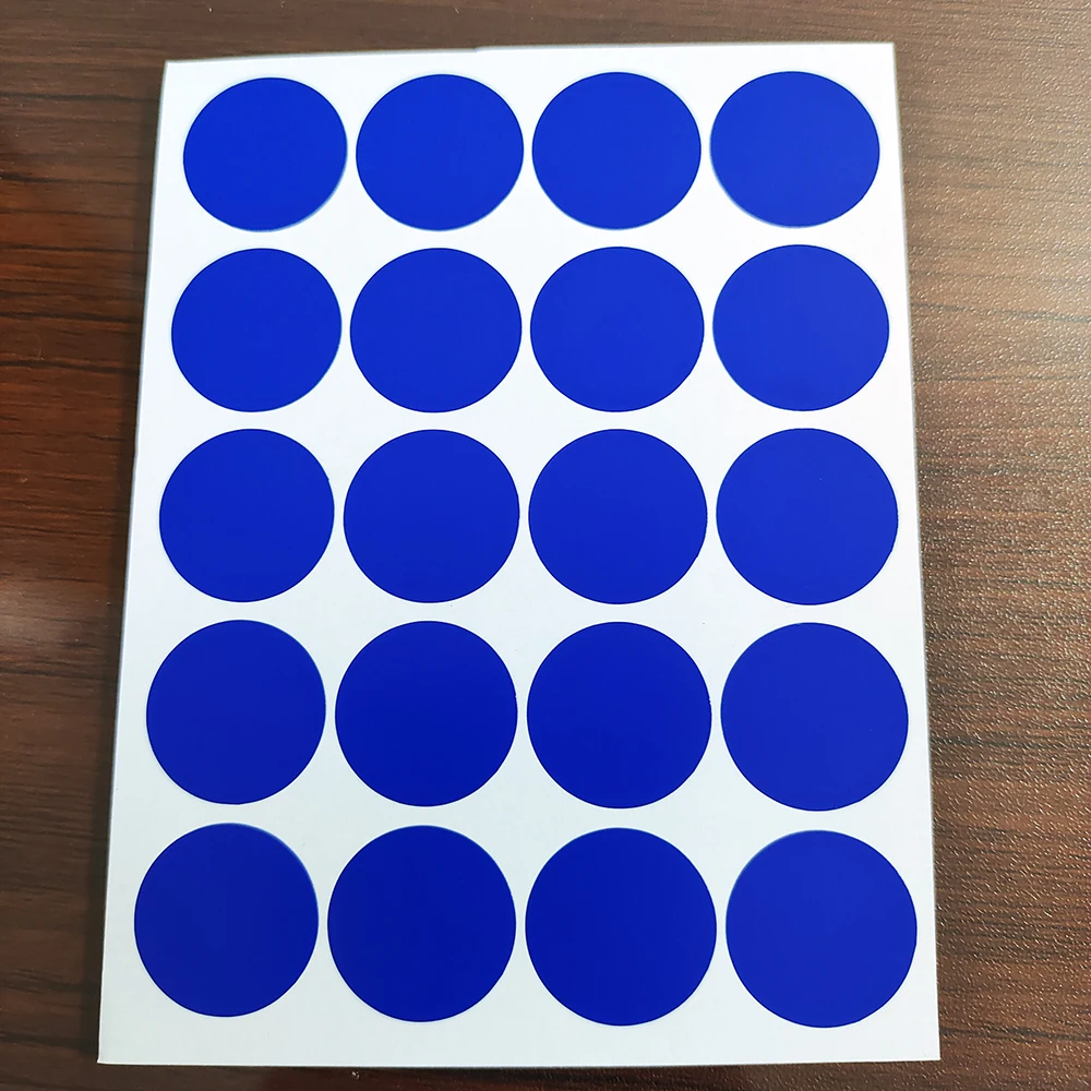 200 stücke 20mm bunte runde Punkte Papiere tikett Aufkleber für Home Shop Dekoration oder Schul büro Dateien Klassifizierung einfarbig – Detail 12