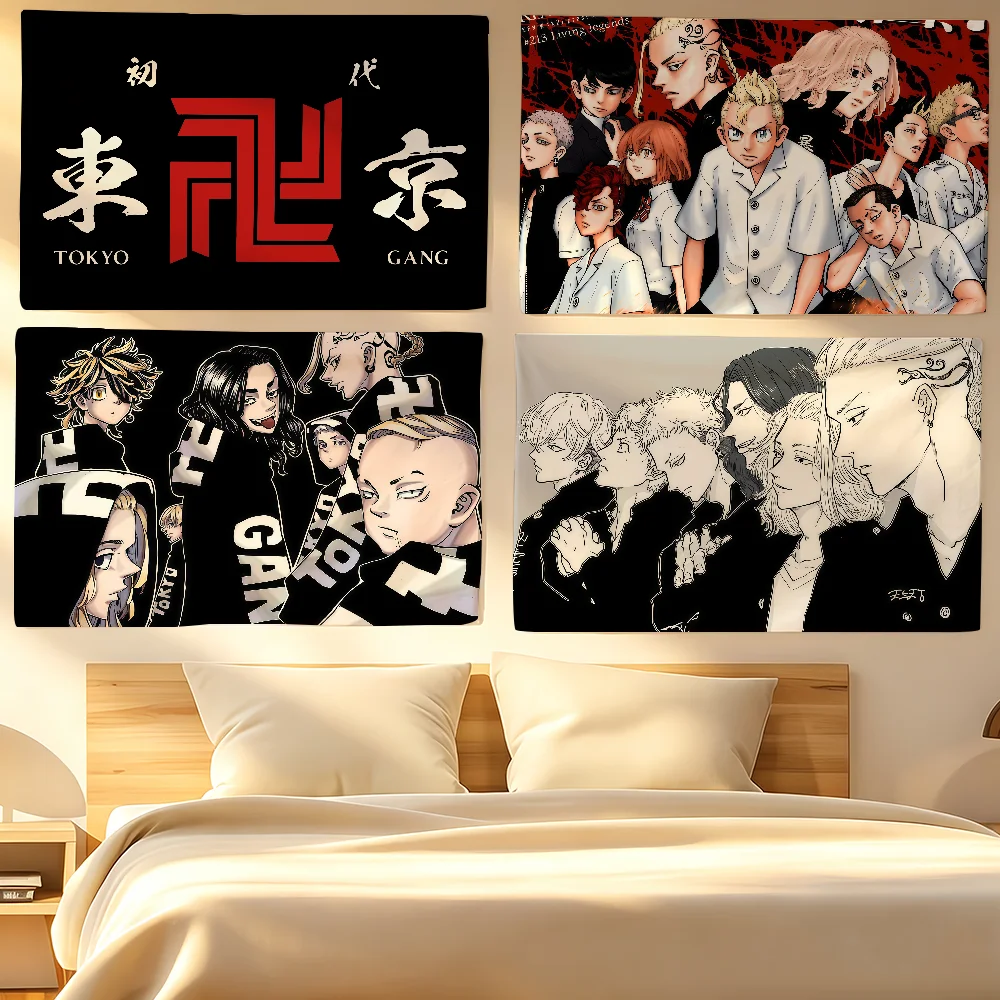 Anime T-Tokyo R-Revengers flag For Living Room Home Dorm Decor Wall Outdoor Camping Party Banner Gifts