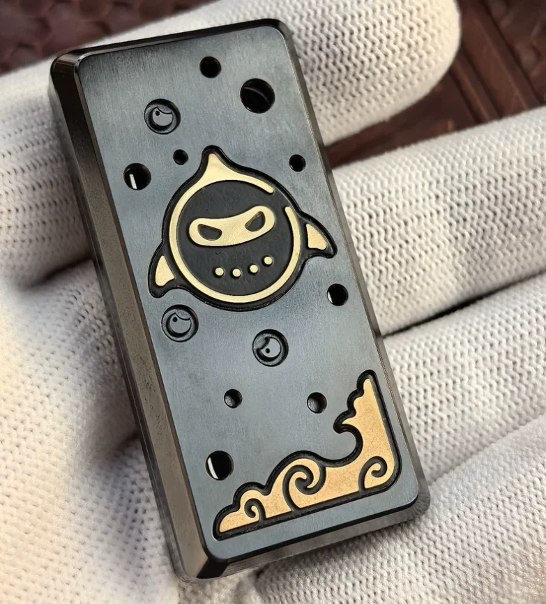 

Used EDC DJG EDC Uncle Brother Zirconium Dynamic Promotion Zirconium Alloy fidget slider decompression toy
