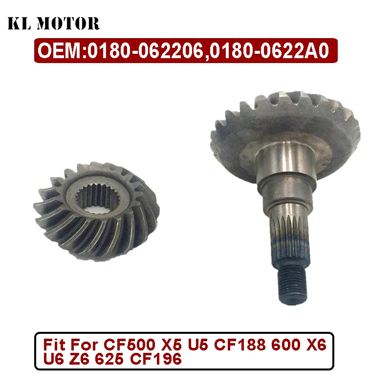 Drive & Driven Bevel Gear for CF500 X5 U5 CF188 600 X6 U6 Z6 625 CF196 X-Lander RancheF 500 625 800 CF500 X5 CF625 X6 CF800