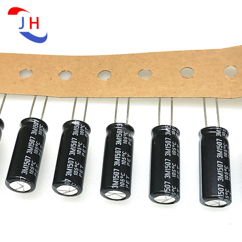 5/10PCS Electrolytic Capacitor 25v470uf 8*20 YXH High Frequency Long Life 3.5mm Pin Distance 25V 470UF