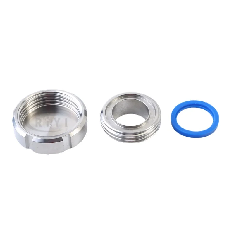 SMS 25 32 38 51 57 63-159mm 304 Edelstahl Sanitär Couping Union Satz Ende Kappe Homebrew sanitär Fitting – Detail 4