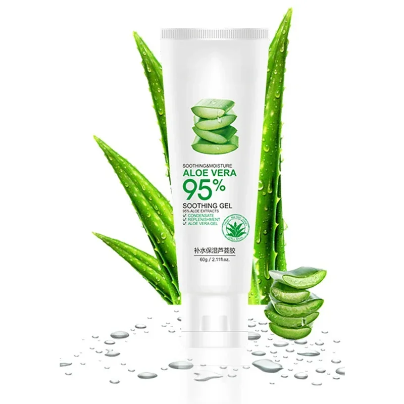 Aloe Vera Gel Face Cream Aloe Soothing Gel Remove Acne Moisturizing Day Cream After Sun Lotions Skin Repair Skin Care