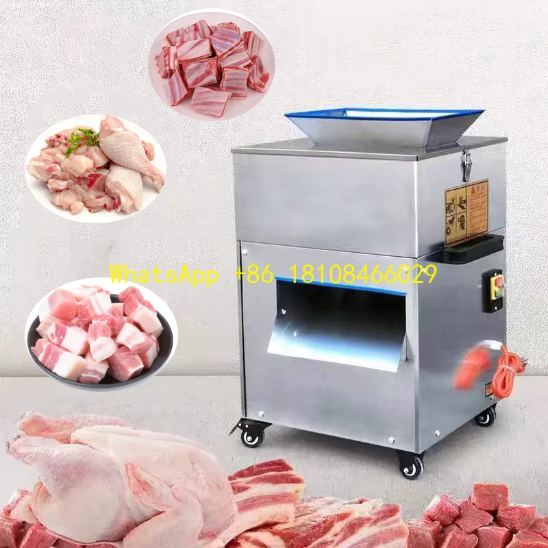 

Cutting Machine Chicken Duck Goose Meat Grinder Factory Direct Commercial Automatic Poultry Cutting Machine Multi-function