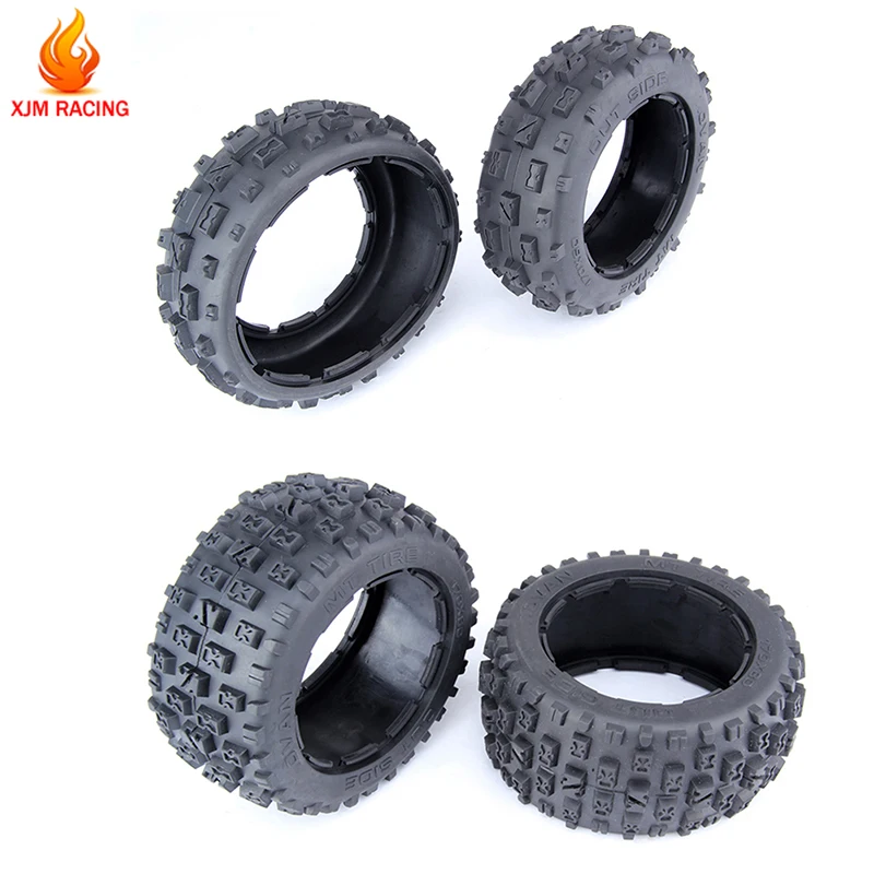 

Front or Rear Knobby Wheel Tire Skin (Front Size:170x60 Rear Size:170x80) for 1/5 Hpi Rofun Rovan Km Baja 5b Ss Rc Car Toy Parts