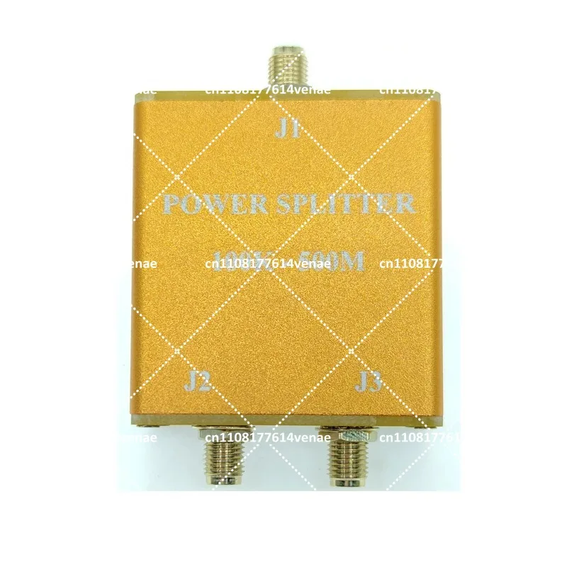 50 Ohm 100K-500MHz Power Splitter Combiner Aluminum Shell RF Signal Divider