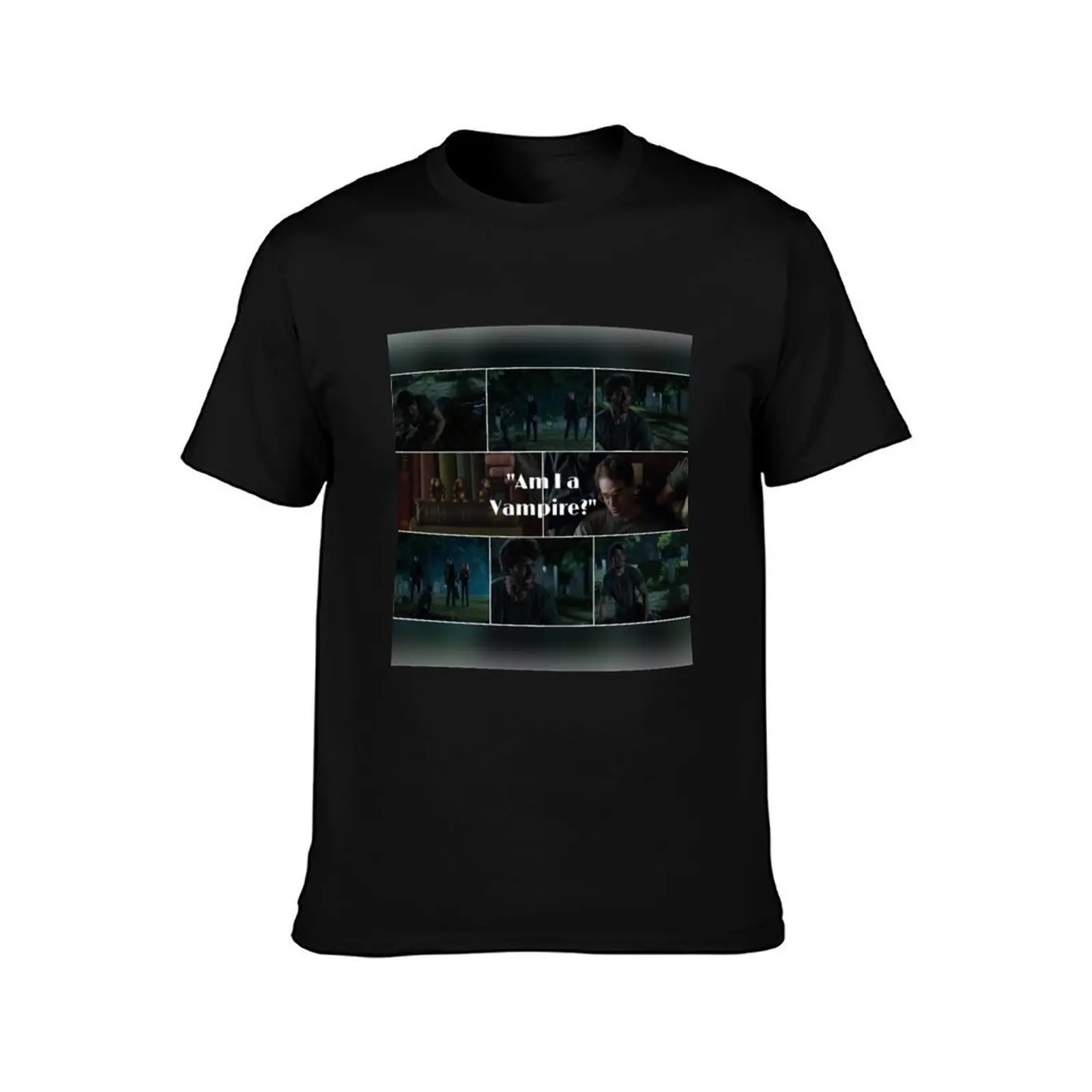 Am I a Vampire?- Simon Lewis. T-Shirt Trendy Casual Short Sleeve Shirt T-Shirt