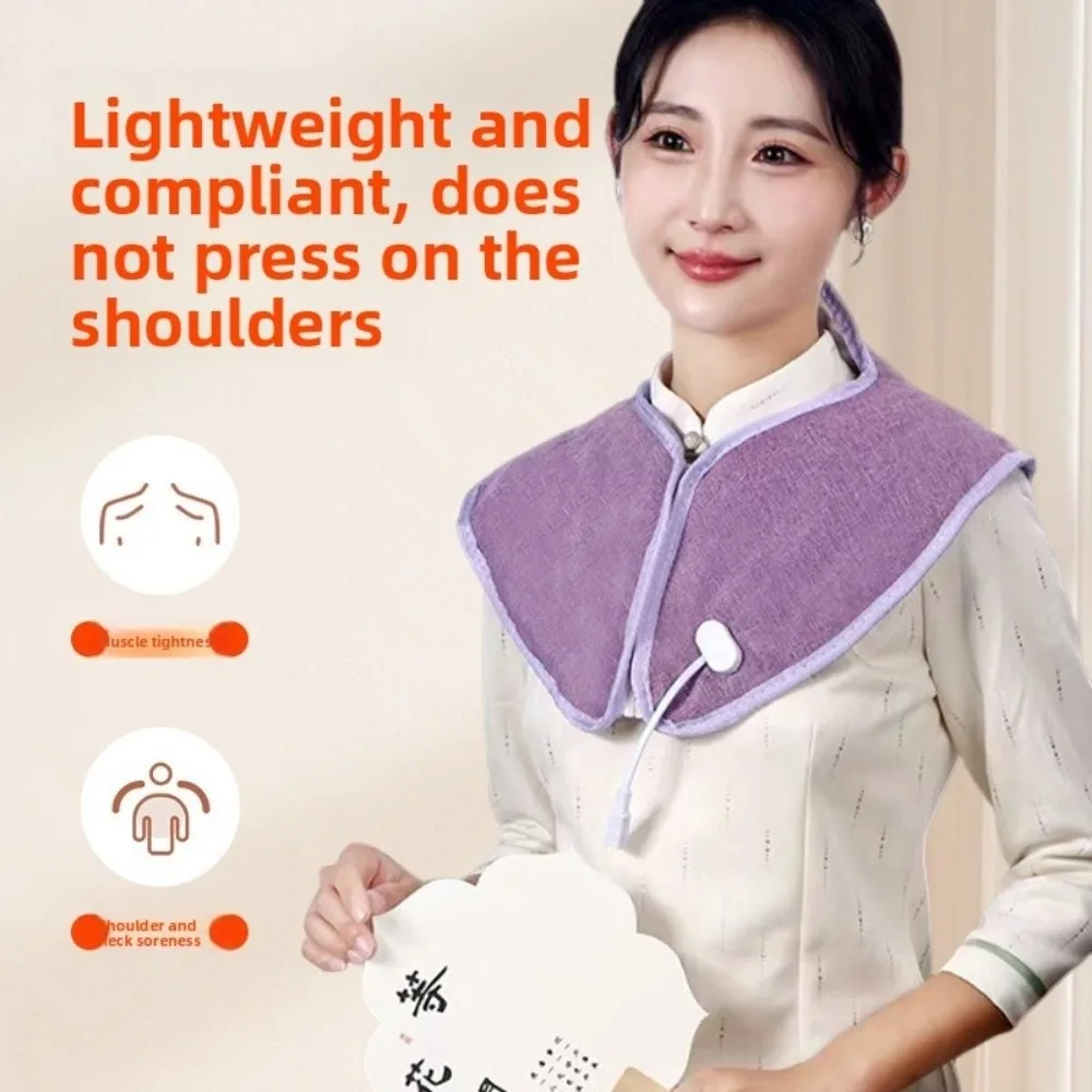 

Portable Electric Heating Pad Breathable Comfort Care Shoulder Neck Warming Pad Adjustable Temperature Mugwort Pack Neck