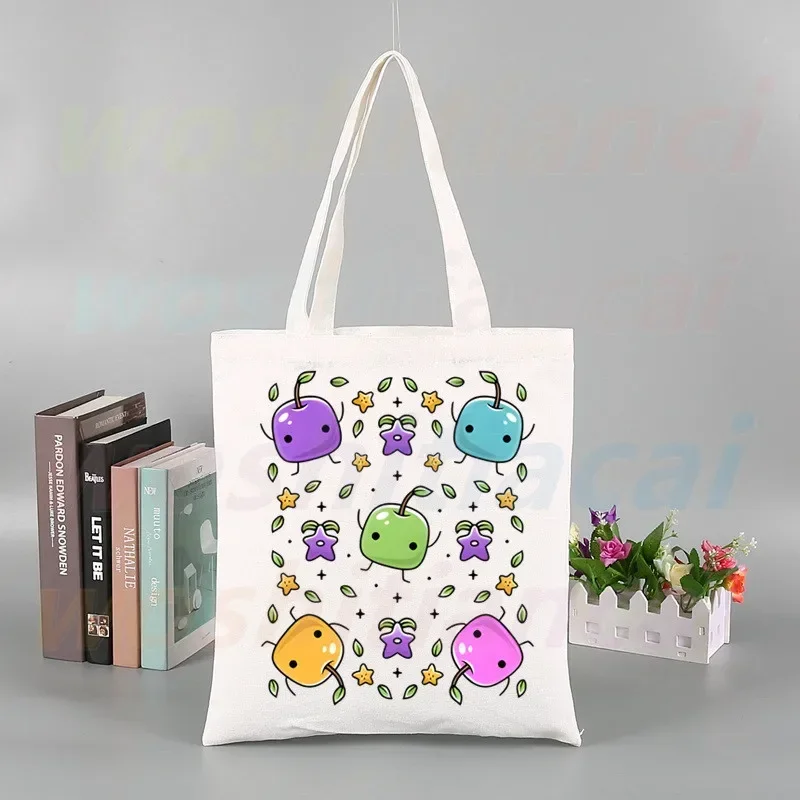 

Stardew Valley Gaming Chicken Canvas Bag Casual Large Hand Bags For Women Ladies Shopping Handbag Print Large Capacity Bag