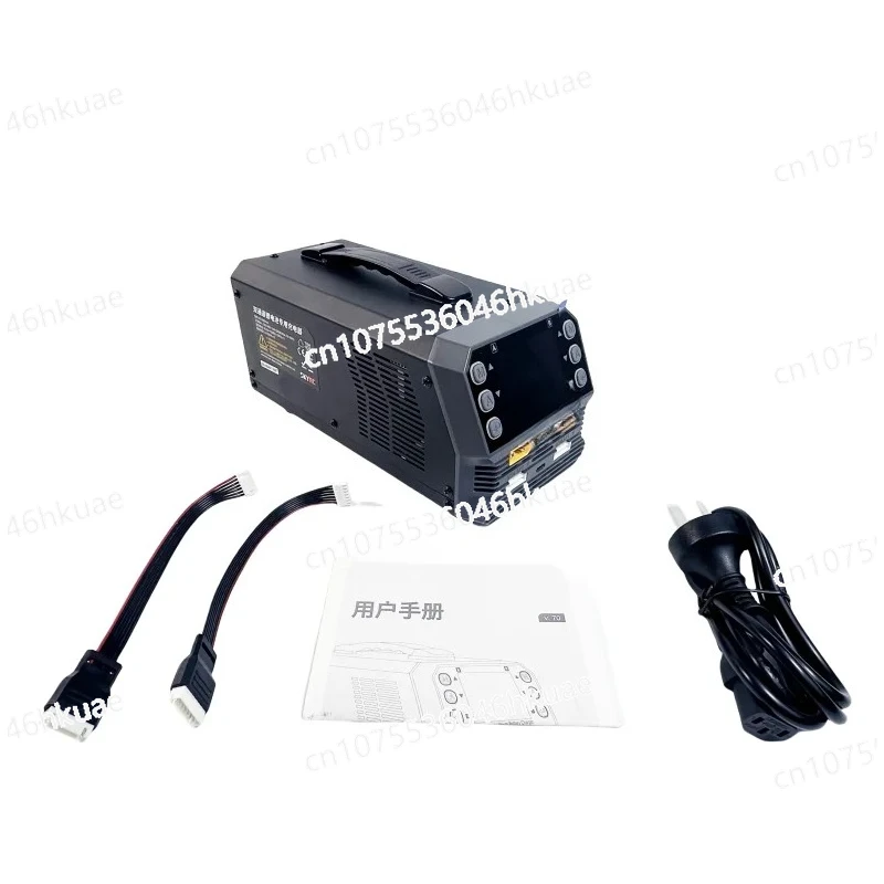 High Voltage Multi-language Internal Input, Charger PC1080NEO Aircraft Dual-channel Lithium Battery Universal Pressure