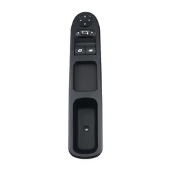 1 Uds. Interruptor de Control de ventanilla eléctrica del lado del conductor + lado del pasajero para Peugeot 207 2007-2015 6554QC 6490HQ