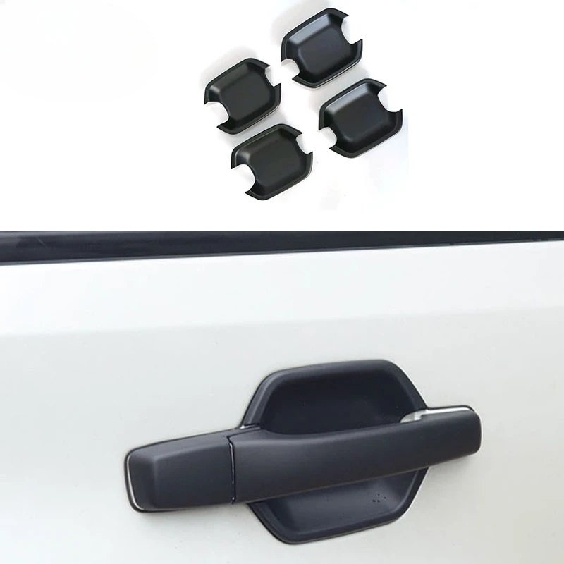 

Black matt Door Bowl Handle Cover Fit For Mitsubishi Pajero 2007 2008 2009 2010 2011 2012 2013 2014 2015 2016 2017 2018 2019