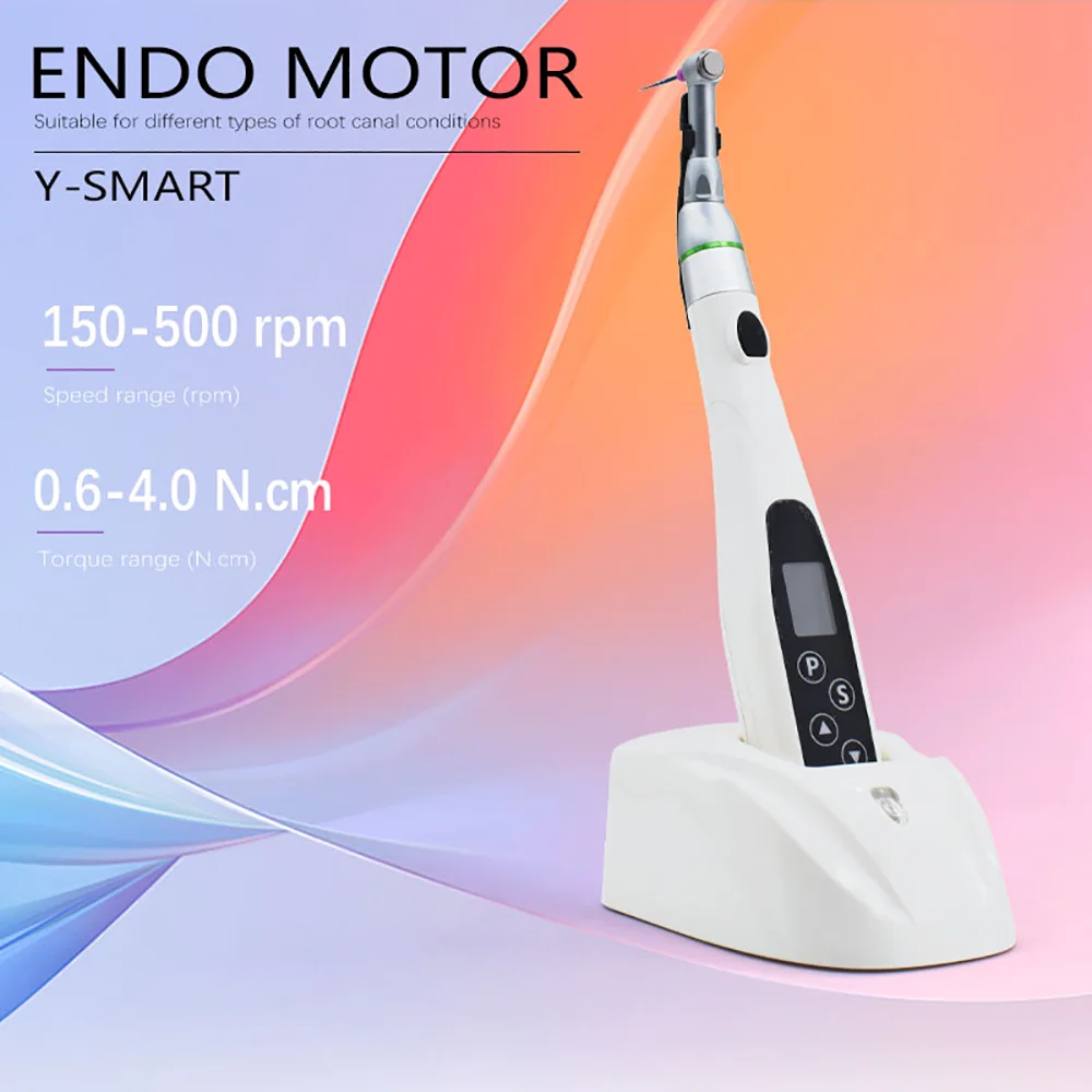 Dental Wireless Endo Motor With LED Lamp With 16:1 Mini Head Dental Endodontic Motor Dental Equipment 174-A