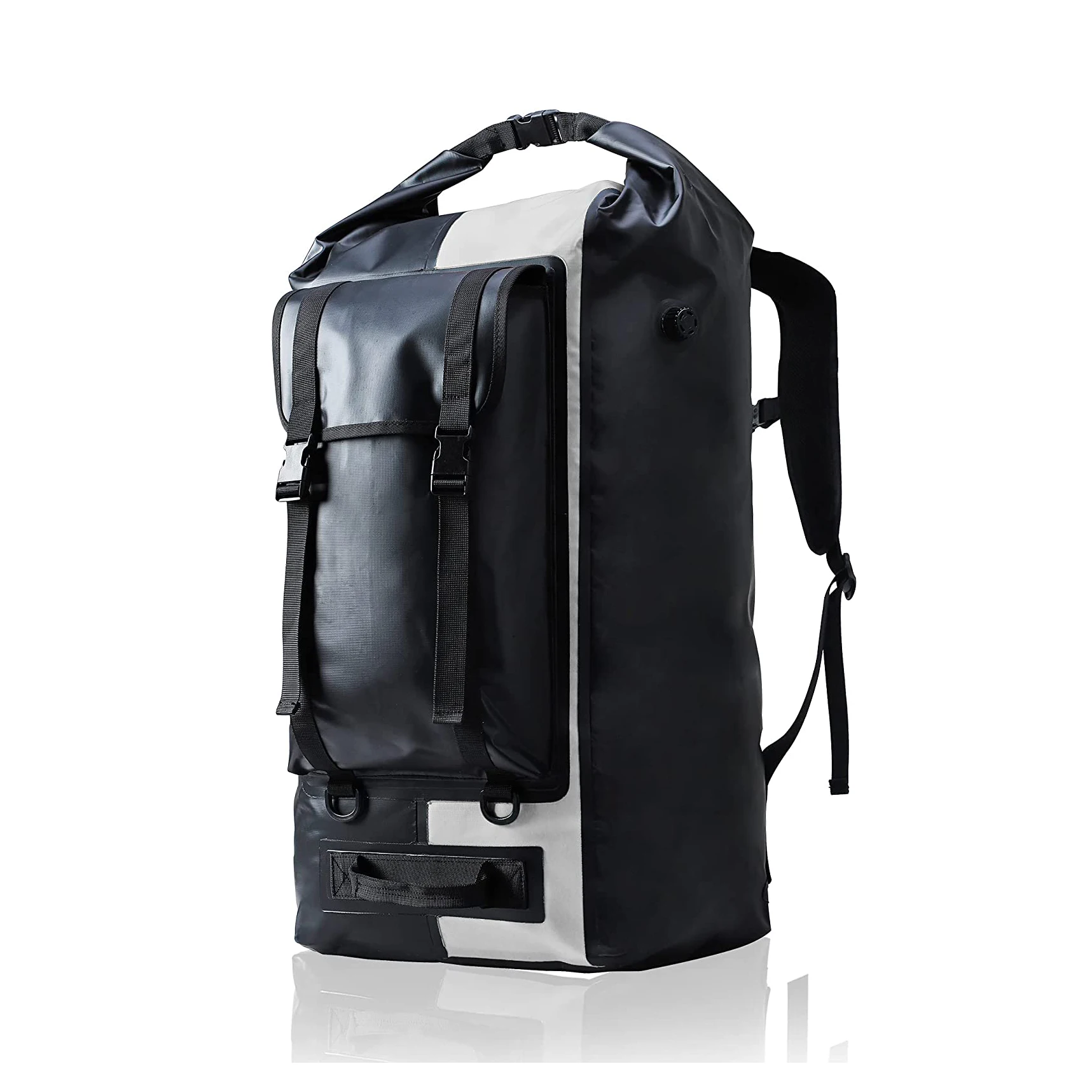 custom logo 35l foldable hiking multifunctional roll top dry bag waterproof with backpack waterproof