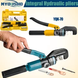 Myousho Hydraulic Crimping Tool YQK-70 Cable Lug Crimper Plier 4-70mm2 Compression Tool Pressure 8T Pressure