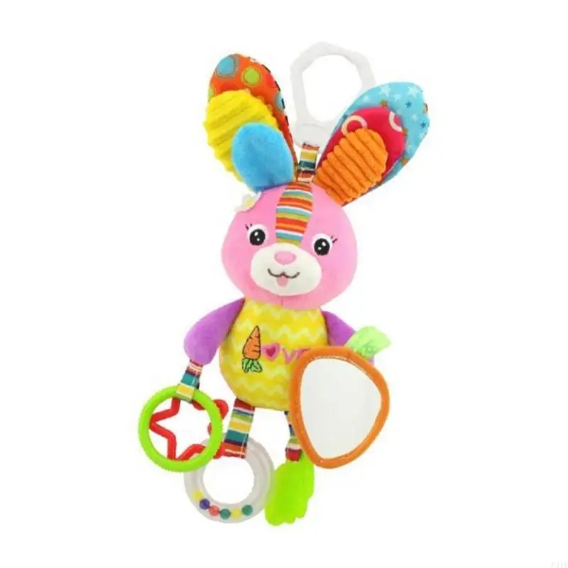 Säuglingsspielzeug für Kinder Kinderwagen Bettzeug visuelle Entwicklung abnehmbar waschbarer p31b