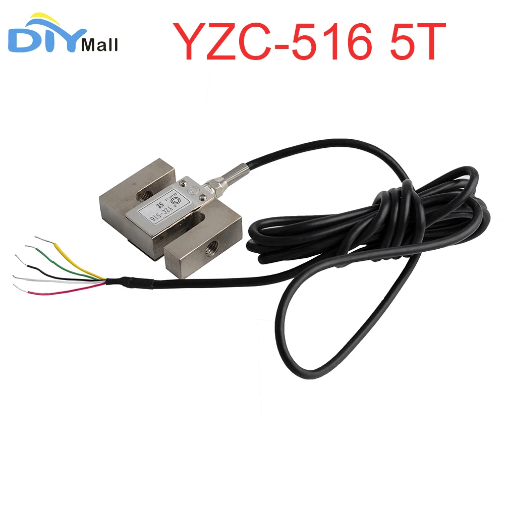 

YZC-516 5T Load Cell High Precision S Beam Structure Electronic Pressure Scale Weighing Sensor Full Alloy Steel Material