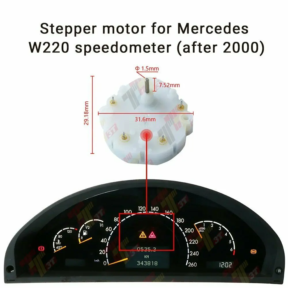 

Instrument Gauge Cluster Stepper motor for Mercedes W220 speedometer (after 2000)