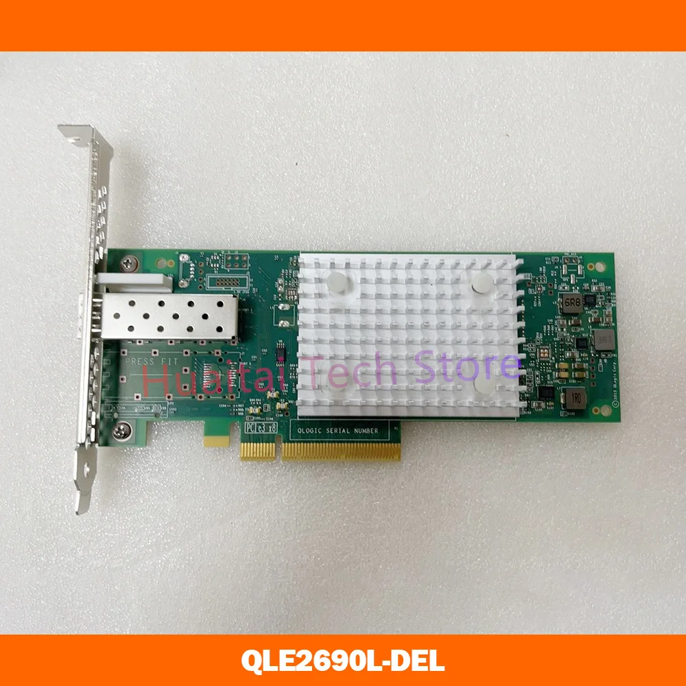 For QLogic single-port 16Gb FC HBA Fibre Channel Card QLE2690L-DEL