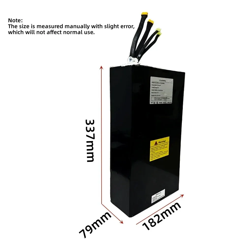 60V 33.6Ah 21700 potężna bateria litowa do podwójny napęd