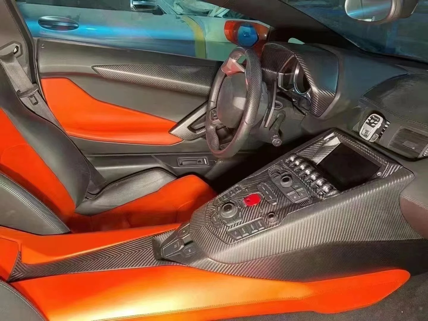 Car Interior  LP700 Carbon Fiber Interior for  LP700 Car Interior Kits