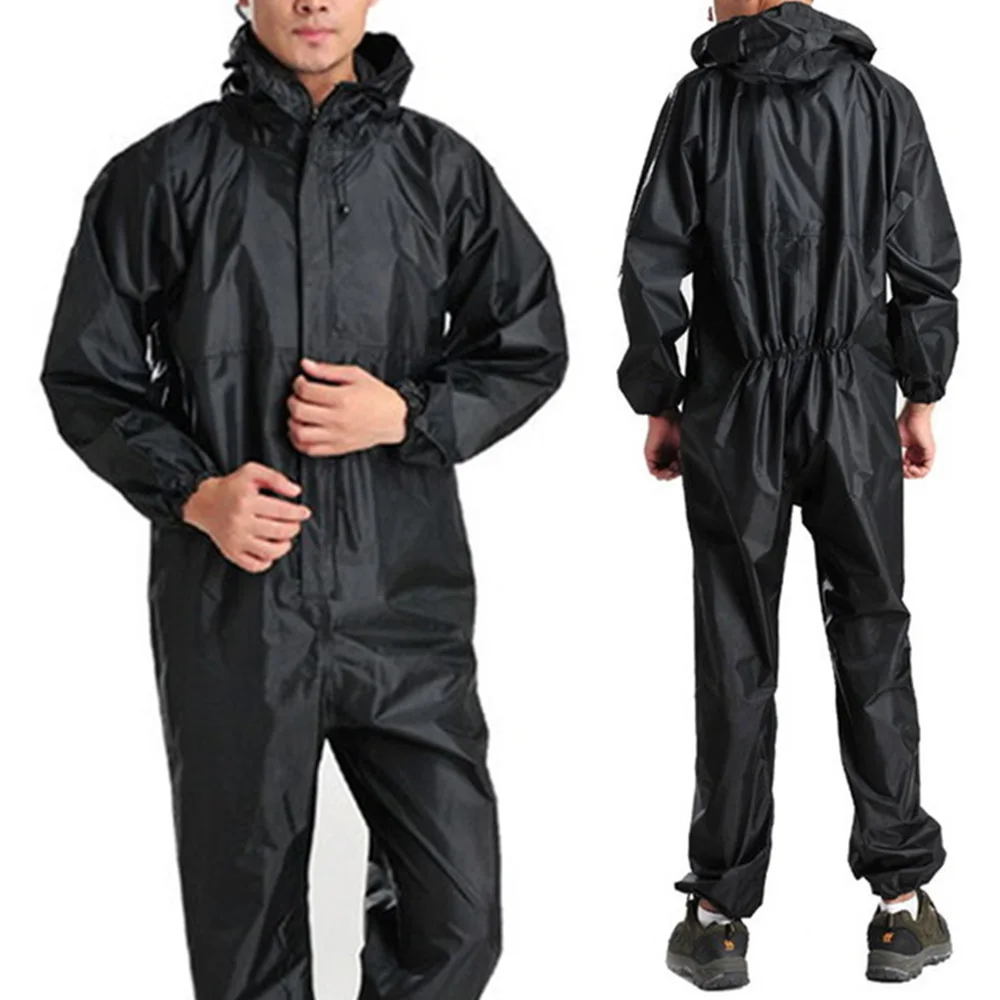 Oversized Rain Coat Motorcycle Rainwear Adult Motorbike 5 Sizes M-3XL Waterproof Raincoat Overalls Suit Jacket