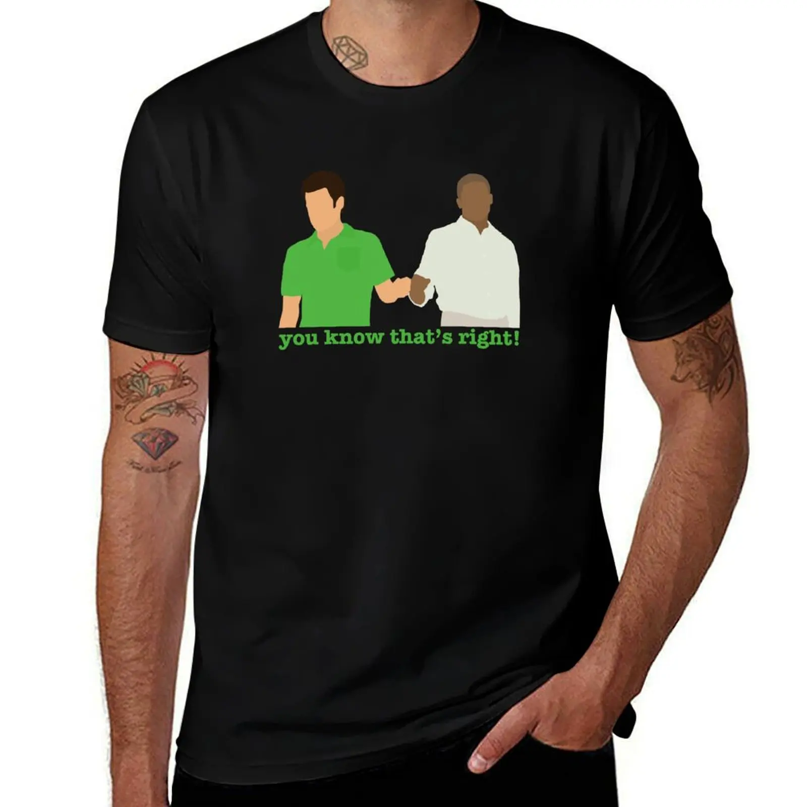 Psych - you know that’s right T-Shirt cotton t shirts man 100% T-Shirt