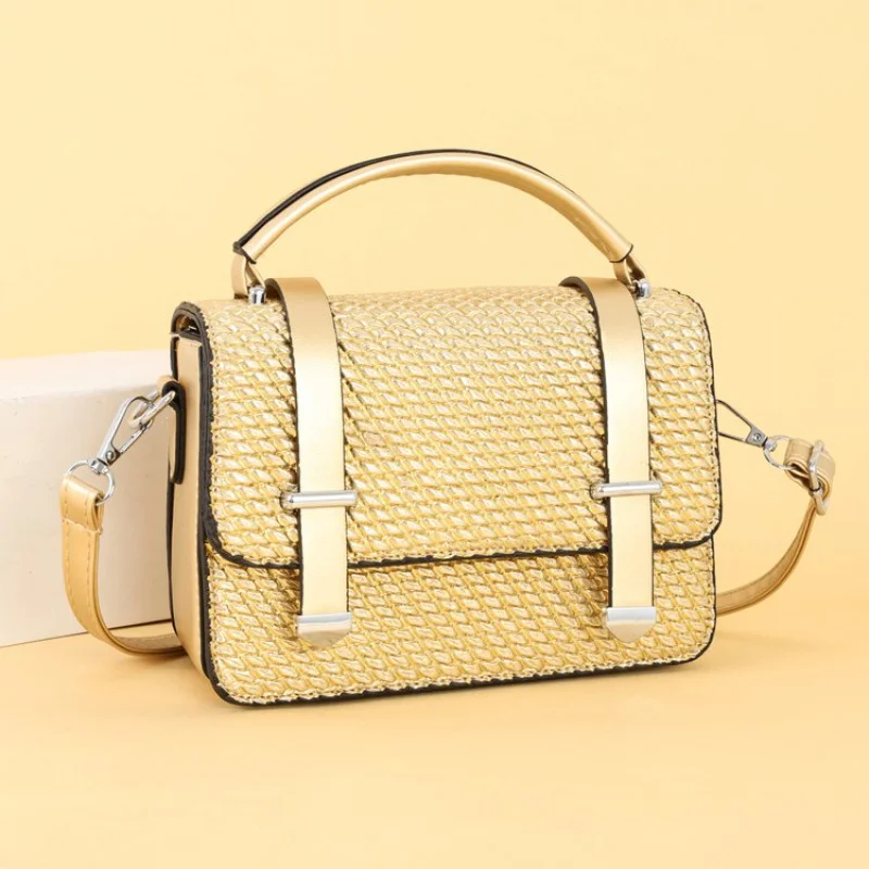 

Vintage Carriage Bag For Women Designer Inspired Unique Oval Shape Leather Crossbody Bag Retro Charm