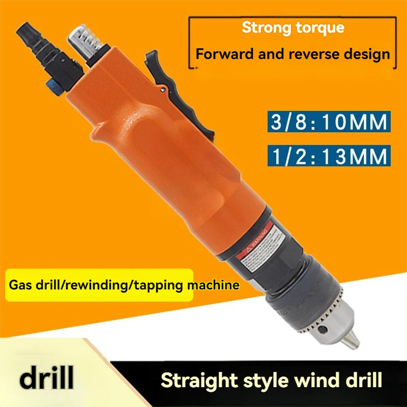 

Straight Pneumatic Tapping Machine Handheld Air Screw Holes Maker Thread Tap Drilling Machine For Threading Common Iron