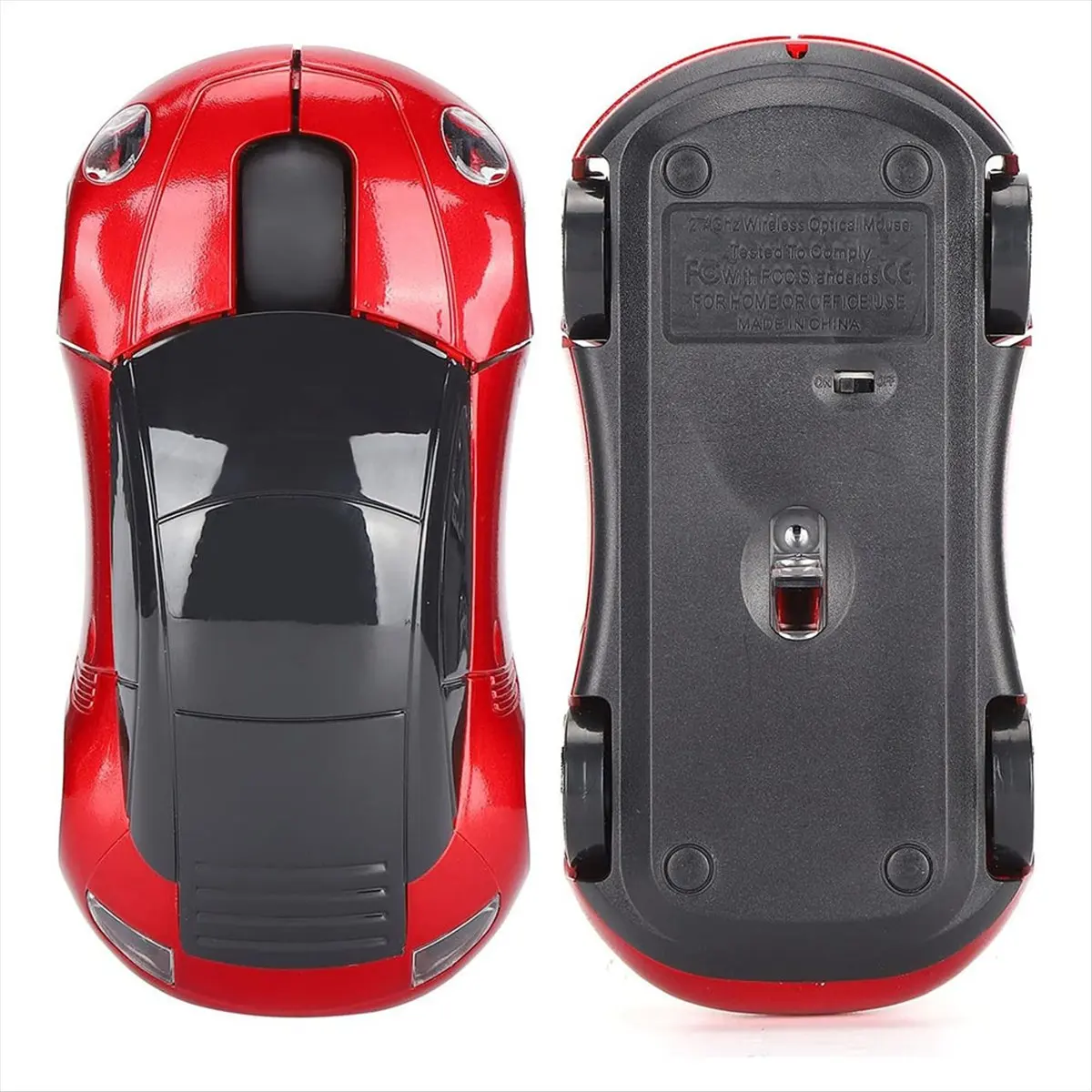 Super SaleWireless Mouse Car Mouse Wireless Mouse Car Shape Ergonomic Optical Cordless Mice with USB Receiver Mause for PC Offi